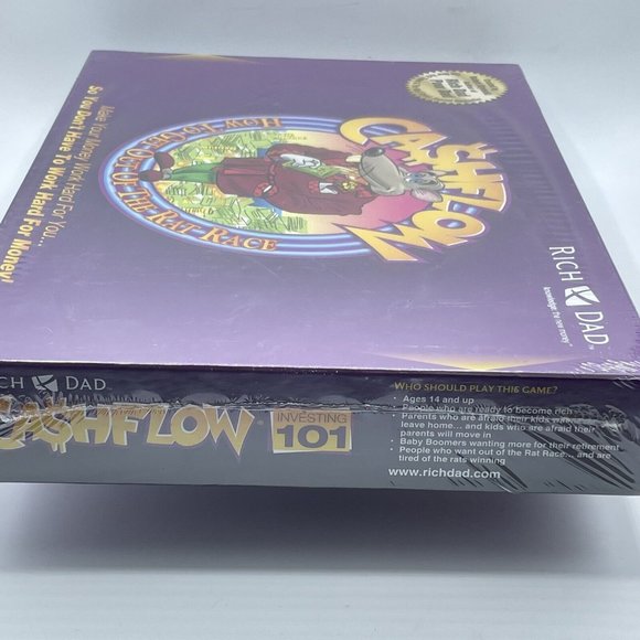 Cashflow 101 Board Game by Robert Kiyosaki - New Sealed In Box - Picture 6 of 9